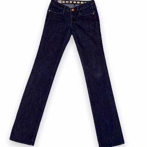 Earnest Sewn Decca Jeans in Dark Wash 24 LIKE NEW